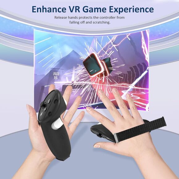 Ambison Controller Grips (3995) Cover for Oculus Meta Quest 3S/3 - Picture 5 of 6